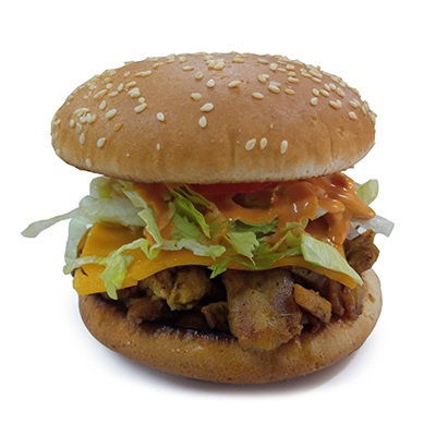 504. Kebab Burger + hranolky + tatarka+Kofola 0.33l